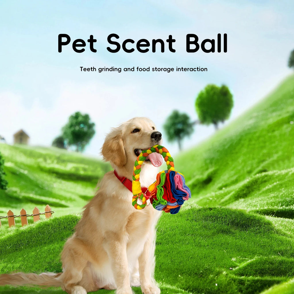 Pet Toy Supplier Puzzle Toys Snuffle Training Balls Dog Interactive Snuffle Toy Balls for dogs