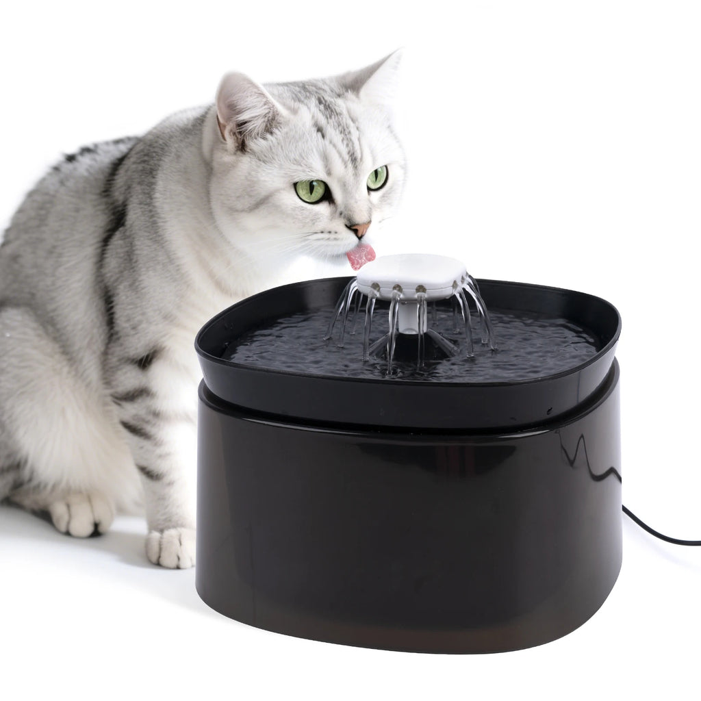 Low Decibel Pet Water Dispenser with Nozzle Cat Dog Automatic Water Dispenser Electric Recirculate Filtring Drinker Pet Supplies