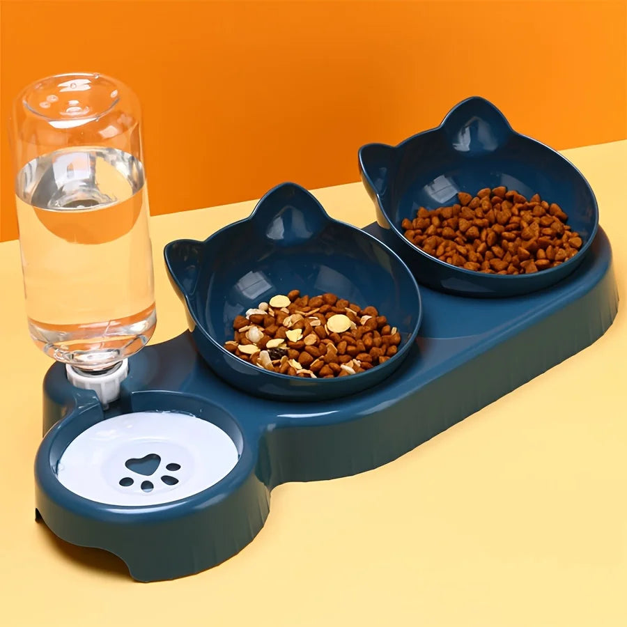 PawfectFeast™ 3-in-1 Pet Feeding Station
