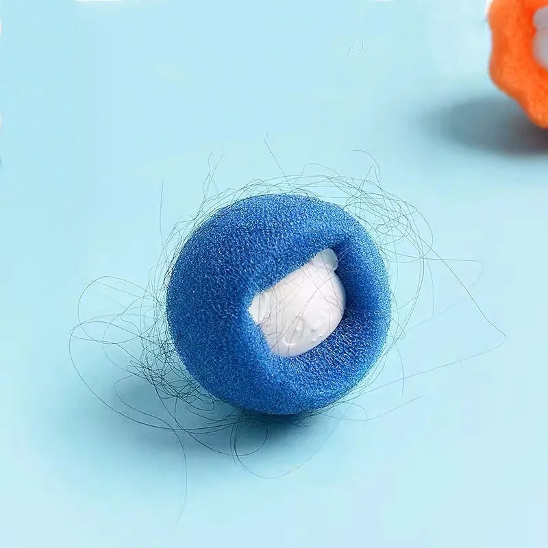 3pcs Magic Lint Removal Washing Ball Clothes Anti-lint Filter Tube Cleaning Machine Filter Ball Hair Absorption Device
