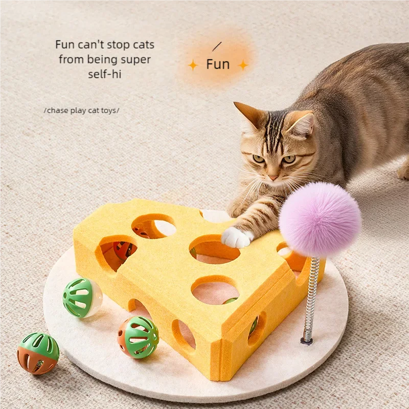 nteractive Cat Puzzle Plaything