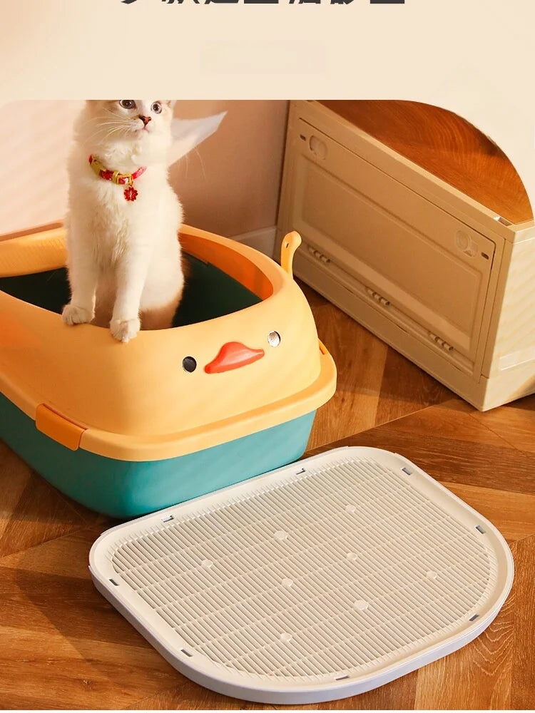 Double Layer  Litter Mat Plastic Anti-Spla  Toilet Pet Supplies  Sand Control Mat  Litter Tray Hua Yuan Brand