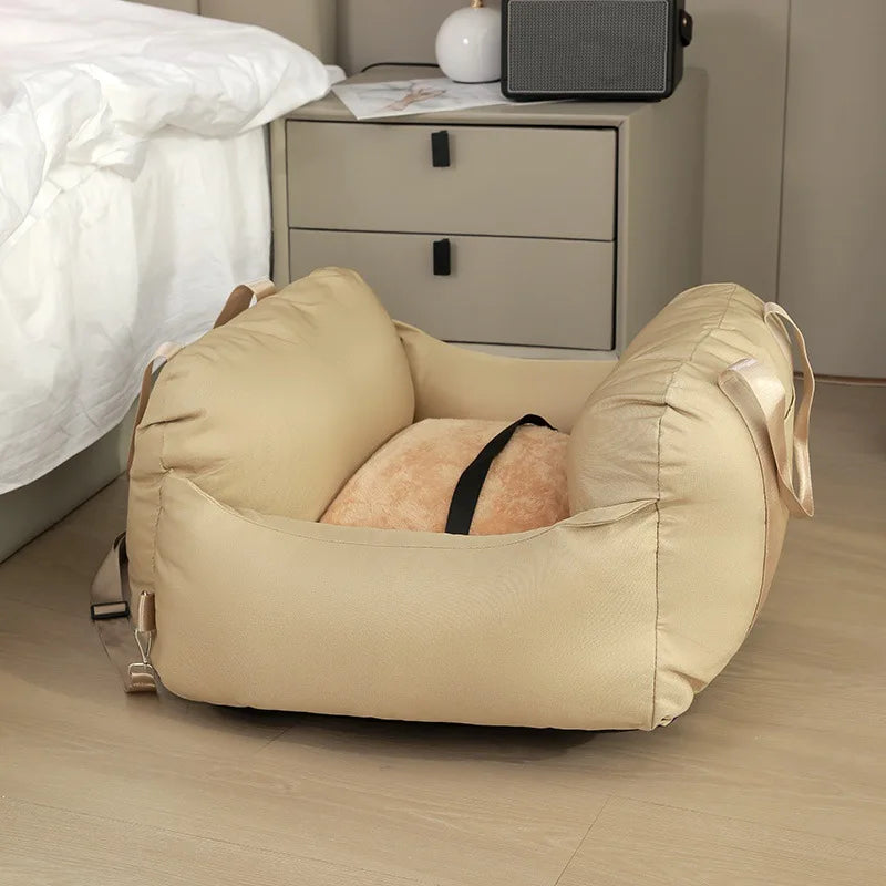 Portable Pet Car Bed Copilot Pilot Dog Safety Seat Multi Functional Dog Carriers Removable and Washable Pet Sleeper Nests