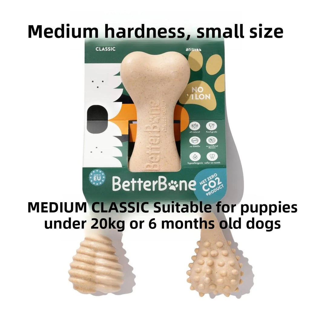 Betterbone Dog Chew Bone Medium Hardn Digestible Not Contain Harmful Plastic Substances Food ade Dog Chew Toy
