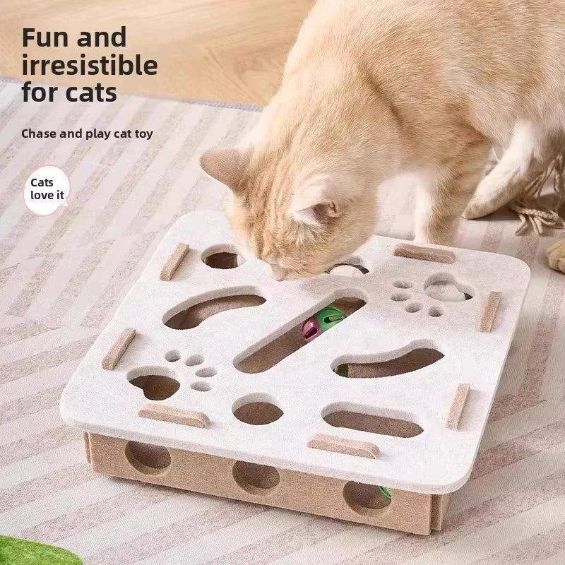Cat Puzzle Toy Felt