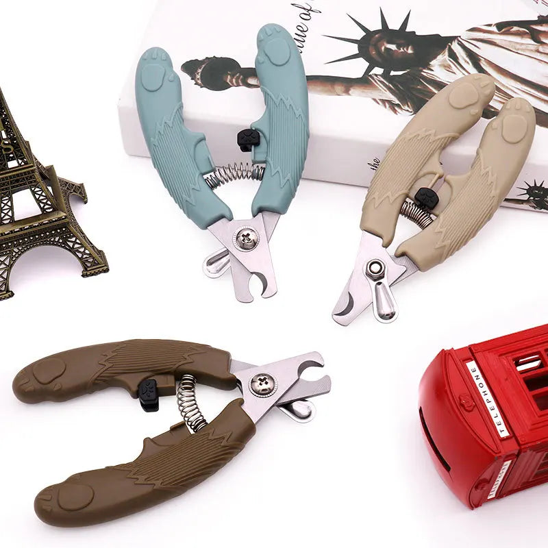 New Dog Nail Clipper Stainless Scissors Kitten Nail Toe Claw Clippers Trimmer Labor-Saving Grooming Tool Convenient Dog Supplies