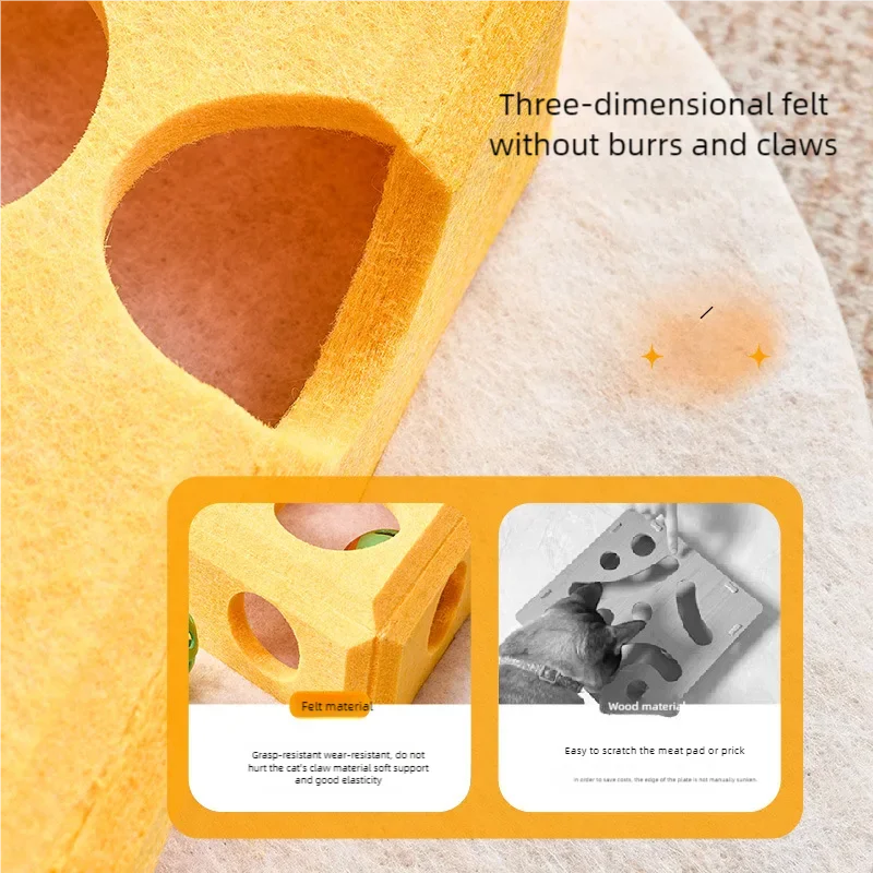 nteractive Cat Puzzle Plaything