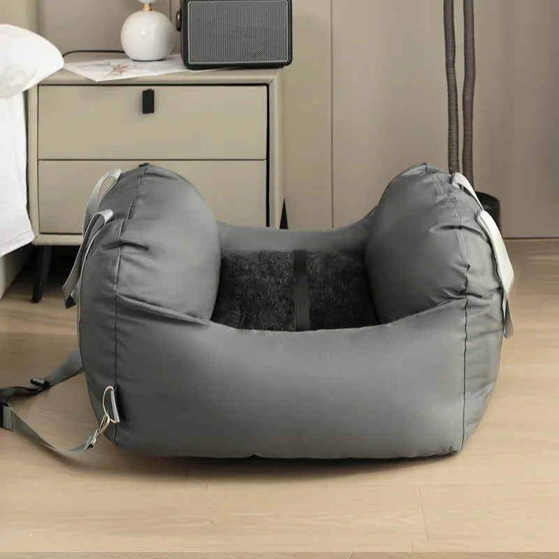 Portable Pet Car Bed Copilot Pilot Dog Safety Seat Multi Functional Dog Carriers Removable and Washable Pet Sleeper Nests