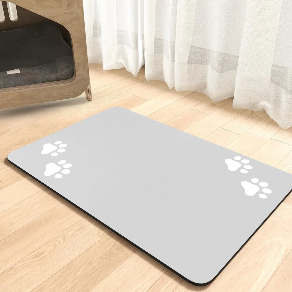 Pet cat dog meal mat,feeding mat,clean and tidy cat mat,cat supplies,absorbent,quick drying,leak proof,splash proof,multipurpose