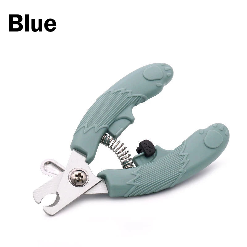 New Dog Nail Clipper Stainless Scissors Kitten Nail Toe Claw Clippers Trimmer Labor-Saving Grooming Tool Convenient Dog Supplies