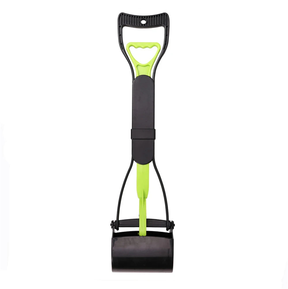Long Handle Pet Pooper Scooper Pet Waste Picker Jaw Poop Scoop Outdoor Animal Feces Cleaner Dogs Excrement Collector Clean Tools