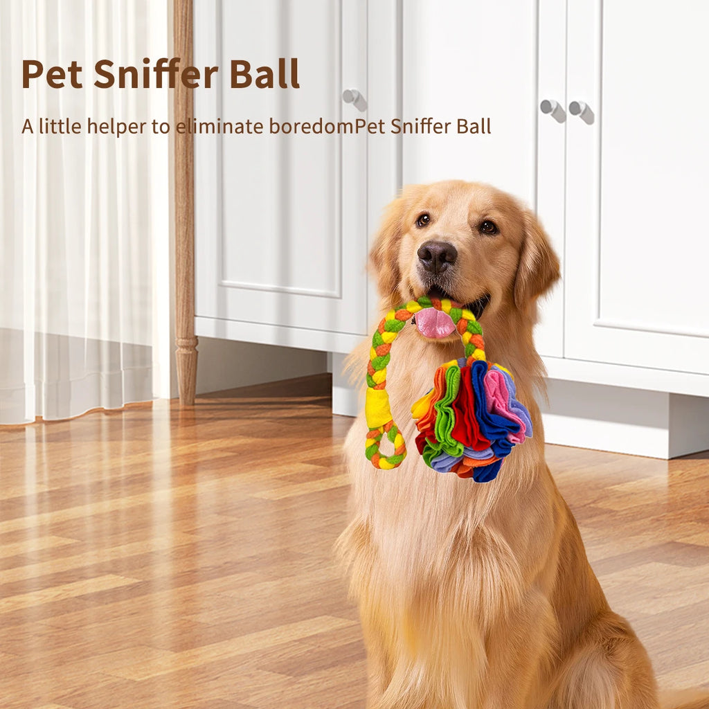 Pet Toy Supplier Puzzle Toys Snuffle Training Balls Dog Interactive Snuffle Toy Balls for dogs