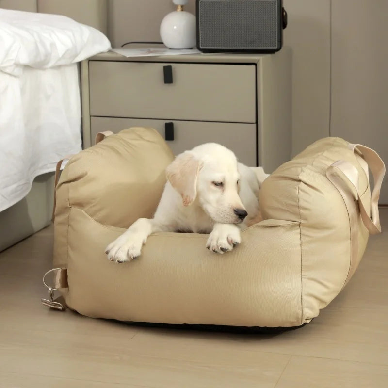 Portable Pet Car Bed Copilot Pilot Dog Safety Seat Multi Functional Dog Carriers Removable and Washable Pet Sleeper Nests