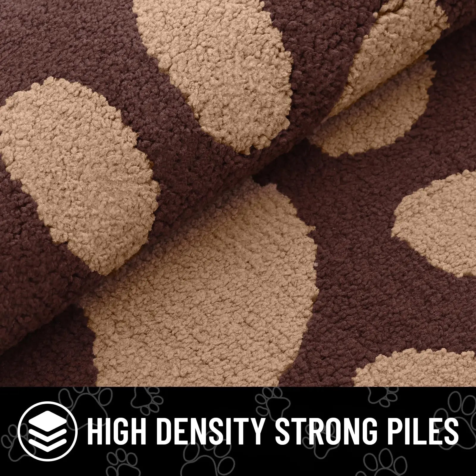 Olanly Quick Dry Chenille Mud Mat For Dogs Dog Door Mat For Muddy Paws Absorbent Dirt Trapper Non-Slip INdoor Door Mat For Floor