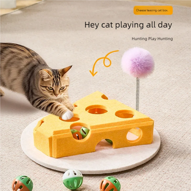 nteractive Cat Puzzle Plaything