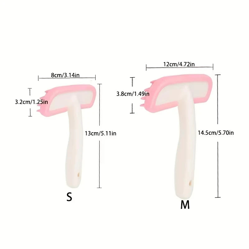 1Pc Detachable Rabbit Massage Hair Removal Comb For Rabbit,Chinchilla,Cat And Groundhog,Hair Grooming Supplies Pet Brush