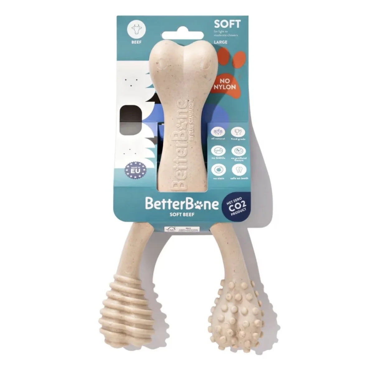 Betterbone Dog Chew Bone Medium Hardn Digestible Not Contain Harmful Plastic Substances Food ade Dog Chew Toy