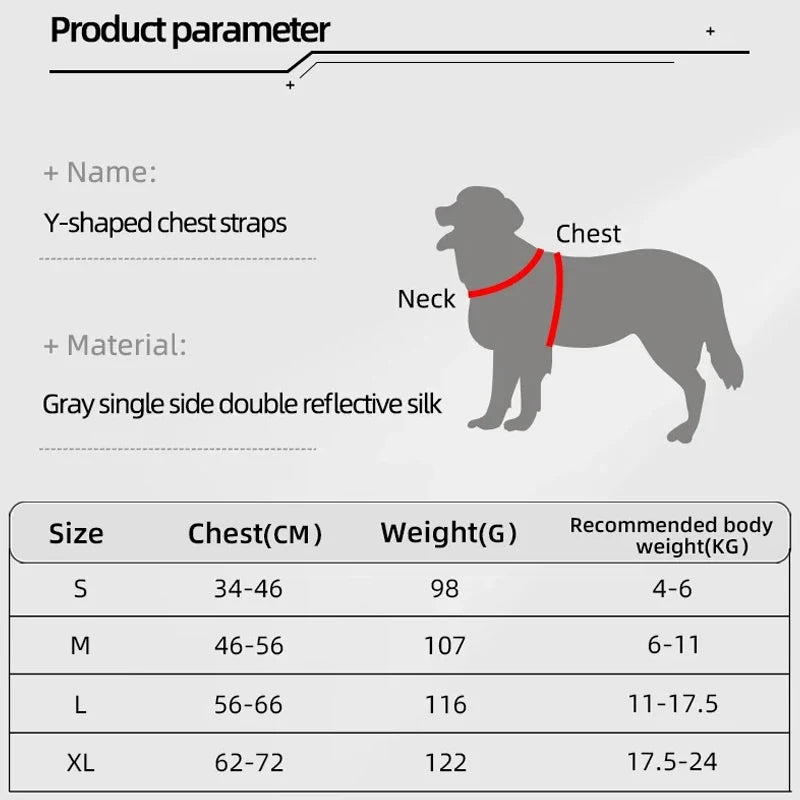 Saddle Style Dog Harness for Small Medium Dogs Adjustable Pet Seat Belts Reflective Puppy Chest Strap Outdoor Accessories