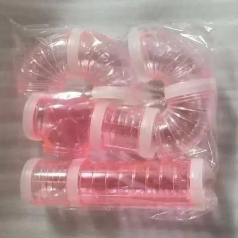 U-shaped Plastic Pipe Toy Hamster Cage Modified External Tunnel Landscaping Set Golden Bear DIY Hamster Sports Tunnel Animal Toy