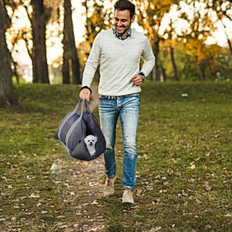 Portable Pet Car Bed Copilot Pilot Dog Safety Seat Multi Functional Dog Carriers Removable and Washable Pet Sleeper Nests