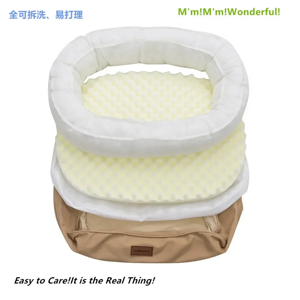 New Orthopedic Waterproof Removable and Washable Four Season Dog Nest Functional Pet Nest Pad