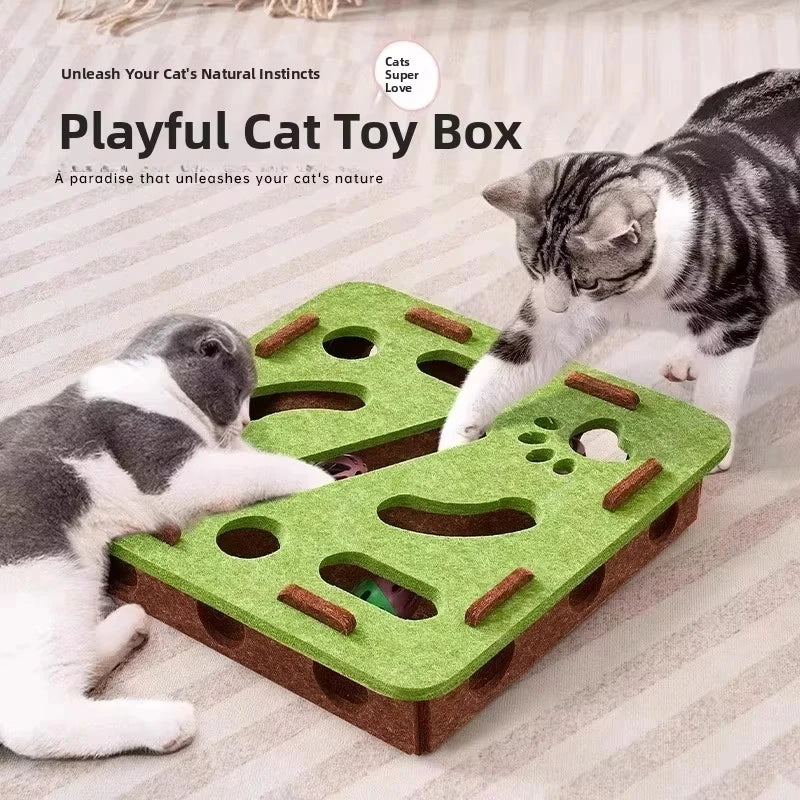 Cat Puzzle Toy Felt