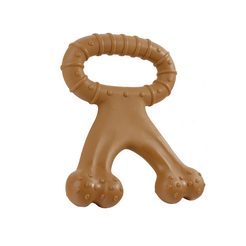 Long Lasting Beef Flavour Nylon Chew Toys Dog Molar Teeth Clean Stick Proof-Self-Entertaining Durable Interactive Boredom Relief