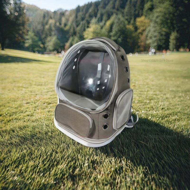 2025 New Transparent Backpack Pet Carrier Outdoor Travel For Cats And Small Dogs Breathable Carrying Bag Premium Pet Supplies
